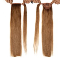 Wholesale Price Buy 10 To 26 Inch Indian human hair drawstring ponytail for woman