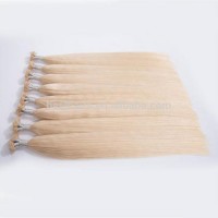 Wholesale Prebonded Remy European Human Hair Nail U tip Human Hair Keratin Hair